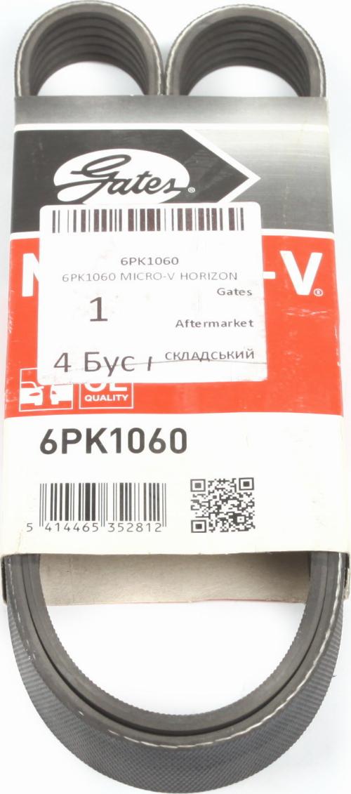 Gates 6PK1060 - Ķīļrievu siksna ps1.lv