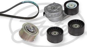 GATES K0210PK2473HD - Ķīļrievu siksnu komplekts ps1.lv