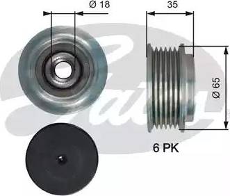 Gates OAP7217 - Piedziņas skriemelis, Ģenerators ps1.lv