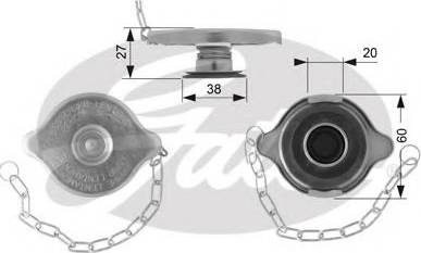 Gates RC108 - Vāciņš, Radiators ps1.lv