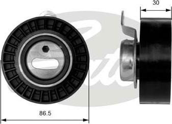 Gates T41008 - Spriegotājrullītis, Gāzu sadales mehānisma piedziņas siksna ps1.lv