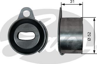 Gates T41299 - Spriegotājrullītis, Gāzu sadales mehānisma piedziņas siksna ps1.lv