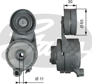 Gates T39294 - Siksnas spriegotājs, Ķīļsiksna ps1.lv