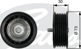 Gates T36435 - Parazīt / Vadrullītis, Ķīļrievu siksna ps1.lv