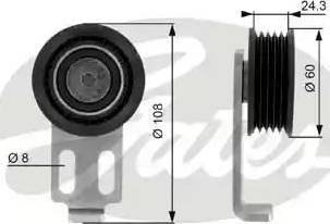 Gates T36069 - Parazīt / Vadrullītis, Ķīļrievu siksna ps1.lv