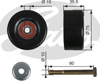 Gates T36357 - Parazīt / Vadrullītis, Ķīļrievu siksna ps1.lv