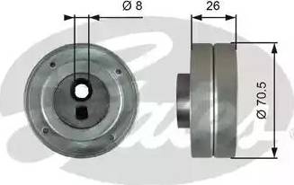 Gates T36761 - Parazīt / Vadrullītis, Ķīļrievu siksna ps1.lv