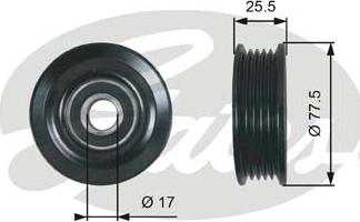 Gates T38478 - Parazīt / Vadrullītis, Ķīļrievu siksna ps1.lv