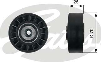 Gates T38095 - Parazīt / Vadrullītis, Ķīļrievu siksna ps1.lv