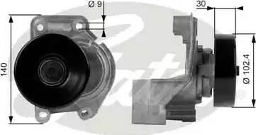 Gates T38173 - Parazīt / Vadrullītis, Ķīļrievu siksna ps1.lv