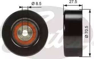 Gates T38372 - Parazīt / Vadrullītis, Ķīļrievu siksna ps1.lv