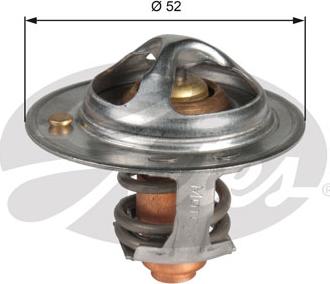 Gates TH48682G1 - Termostats, Dzesēšanas šķidrums ps1.lv