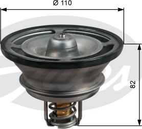 Gates TH51482G1 - Termostats, Dzesēšanas šķidrums ps1.lv