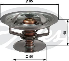 Gates TH51583G1 - Termostats, Dzesēšanas šķidrums ps1.lv