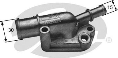 Gates TH09287G1 - Termostats, Dzesēšanas šķidrums ps1.lv