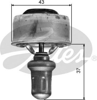 Gates TH01489 - Termostats, Dzesēšanas šķidrums ps1.lv