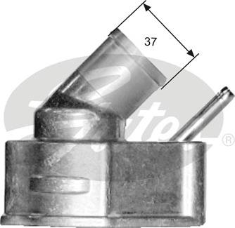 Gates TH14982G1 - Termostats, Dzesēšanas šķidrums ps1.lv