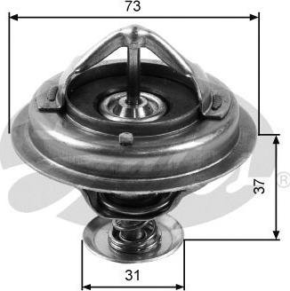 Gates TH24588G1 - Termostats, Dzesēšanas šķidrums ps1.lv