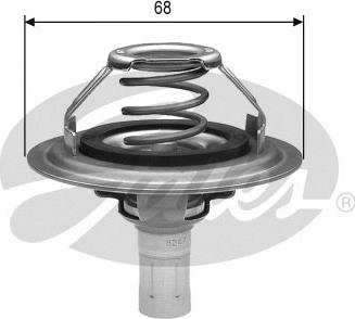 Gates TH23085G1 - Termostats, Dzesēšanas šķidrums ps1.lv