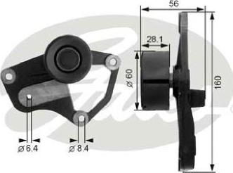 GATES-AU 36021 - Parazīt / Vadrullītis, Ķīļrievu siksna ps1.lv