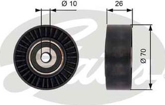 GATES-AU 36393 - Parazīt / Vadrullītis, Ķīļrievu siksna ps1.lv