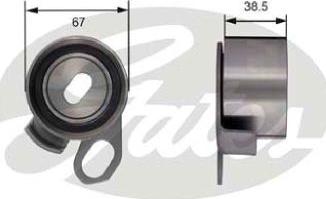 GATES-AU T41196 - Spriegotājrullītis, Gāzu sadales mehānisma piedziņas siksna ps1.lv