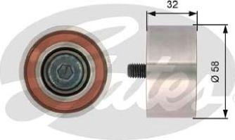 GATES-AU T42141 - Parazīt / Vadrullītis, Zobsiksna ps1.lv