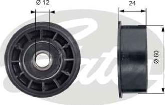 GATES-AU T42160 - Parazīt / Vadrullītis, Zobsiksna ps1.lv