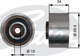 GATES-AU T42222 - Parazīt / Vadrullītis, Zobsiksna ps1.lv