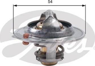 GATES-AU TH45390G1 - Termostats, Dzesēšanas šķidrums ps1.lv