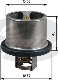 GATES-AU TH51785G1 - Termostats, Dzesēšanas šķidrums ps1.lv