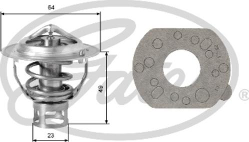 GATES-AU TH04077G1 - Termostats, Dzesēšanas šķidrums ps1.lv