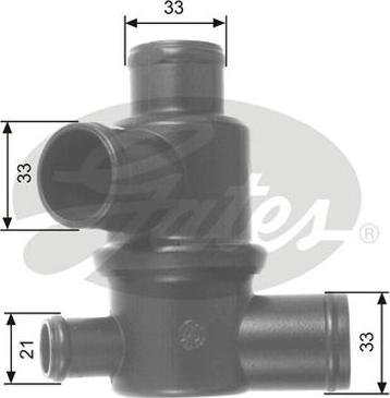 GATES-AU TH14687 - Termostats, Dzesēšanas šķidrums ps1.lv
