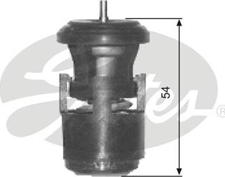 GATES-AU TH14787G1 - Termostats, Dzesēšanas šķidrums ps1.lv