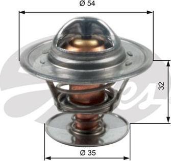 GATES-AU TH13684G1 - Termostats, Dzesēšanas šķidrums ps1.lv