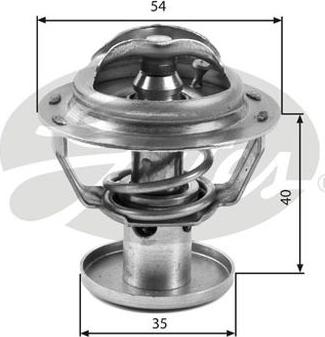 GATES-AU TH32387G1 - Termostats, Dzesēšanas šķidrums ps1.lv