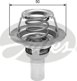 GATES-AU TH23491G1 - Termostats, Dzesēšanas šķidrums ps1.lv