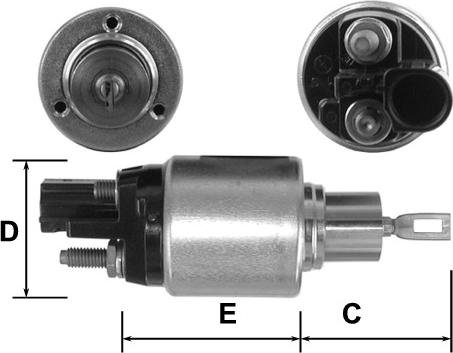 General Motors E9035 - Ievilcējrelejs, Starteris ps1.lv