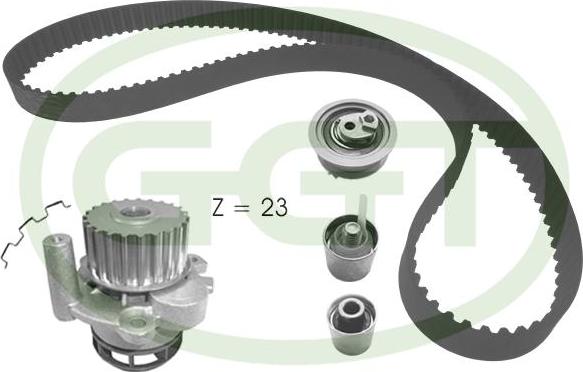 GGT KPA20165 - Ūdenssūknis + Zobsiksnas komplekts ps1.lv