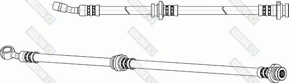 Girling 9004967 - Bremžu šļūtene ps1.lv