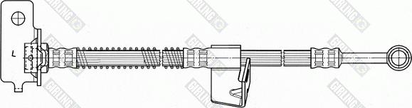 Girling 9004616 - Bremžu šļūtene ps1.lv