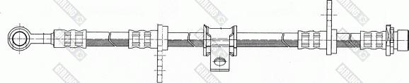 Girling 9004101 - Bremžu šļūtene ps1.lv