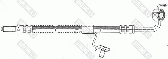 Girling 9004343 - Bremžu šļūtene ps1.lv