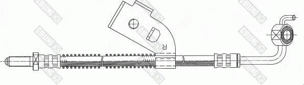 Girling 9004342 - Bremžu šļūtene ps1.lv