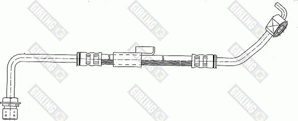 Girling 9004249 - Bremžu šļūtene ps1.lv