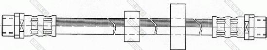 Girling 9001343 - Bremžu šļūtene ps1.lv