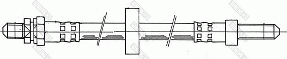 Girling 9003229 - Bremžu šļūtene ps1.lv