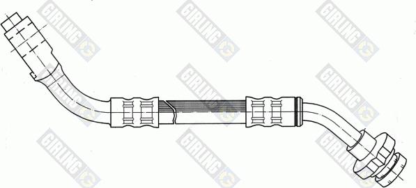 Girling 9003274 - Bremžu šļūtene ps1.lv