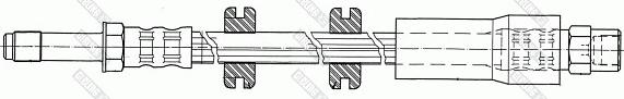 Girling 9002446 - Bremžu šļūtene ps1.lv