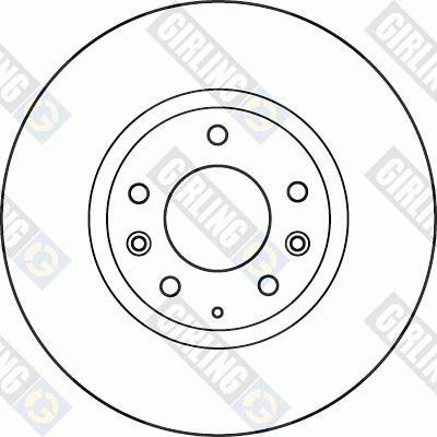 Girling 6049745 - Bremžu diski ps1.lv